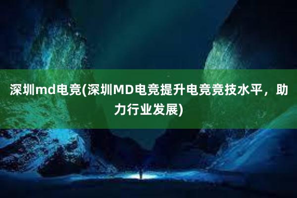 深圳md电竞(深圳MD电竞提升电竞竞技水平，助力行业发展)