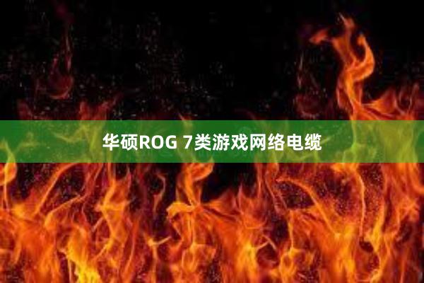 华硕ROG 7类游戏网络电缆