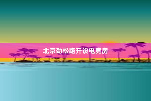 北京劲松路开设电竞房